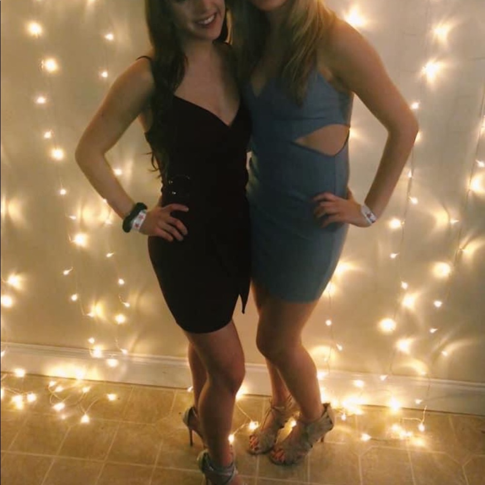 Make My Night Plum Purple Bodycon Wrap Dress